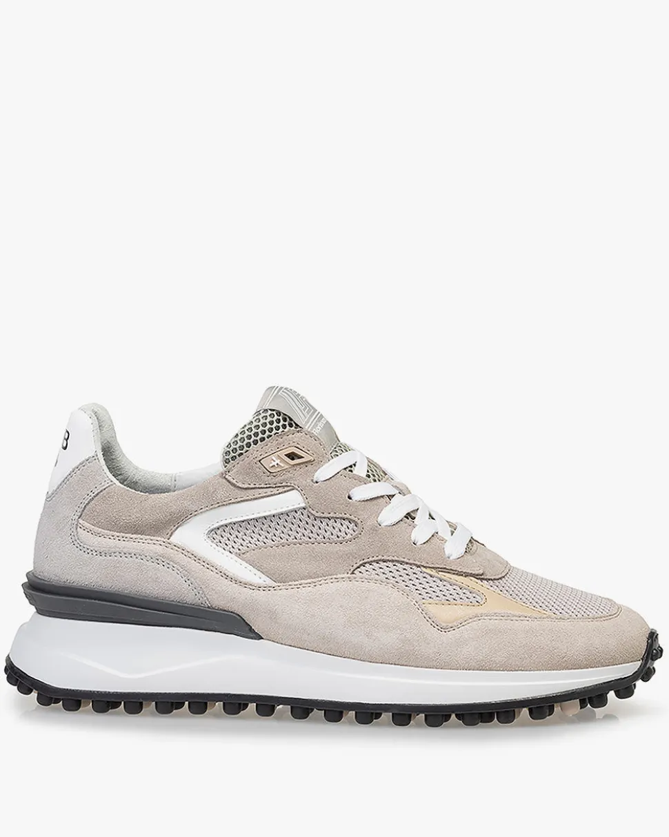 Sneaker>Floris van Bommel Noppi 18.05 Hellgrau