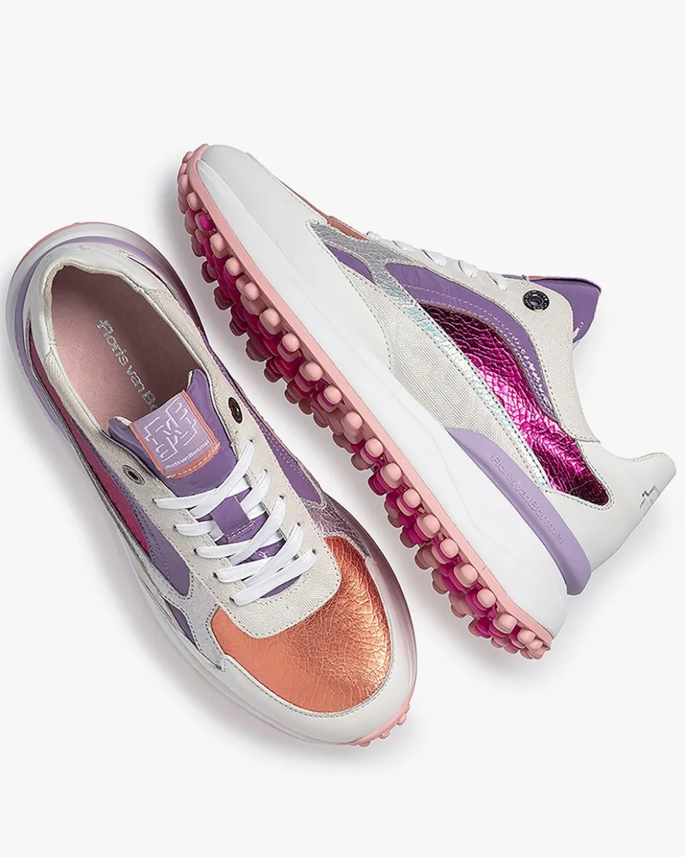 Sneaker>Floris van Bommel Noppi 17.24 Pink