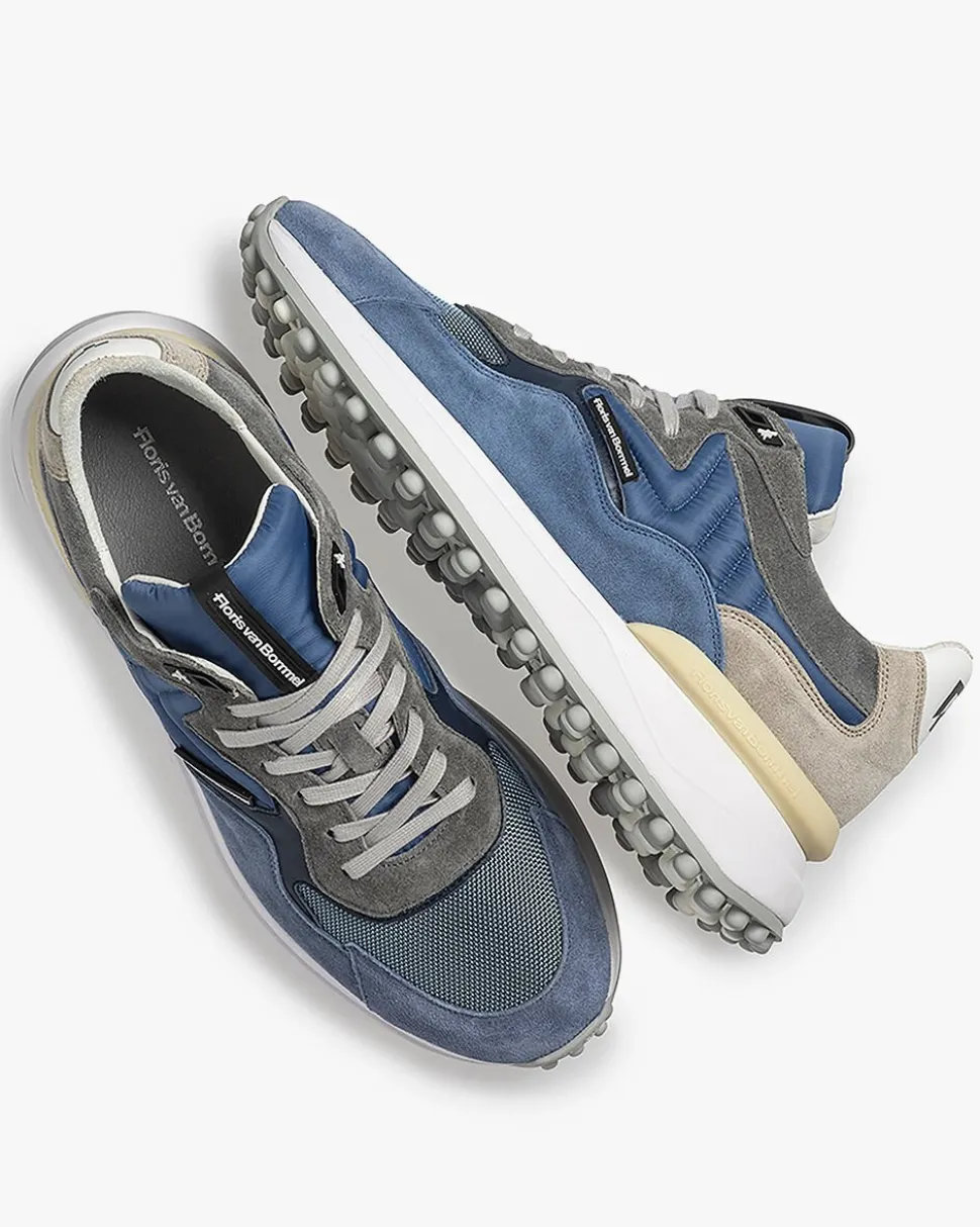 Sneaker>Floris van Bommel Noppi 20.05 Blau