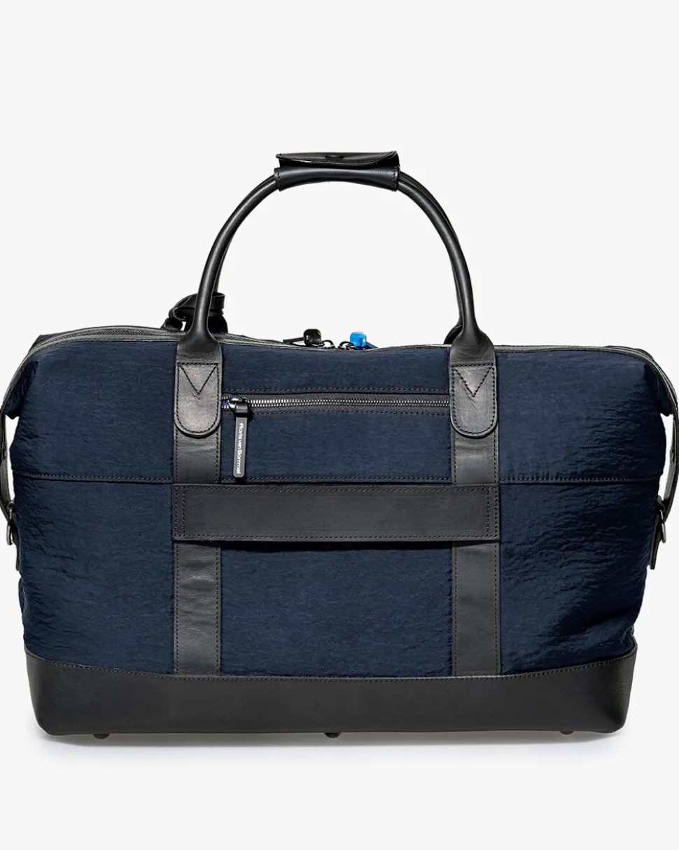 Taschen>Floris van Bommel Overnight-Tasche Textil Blau