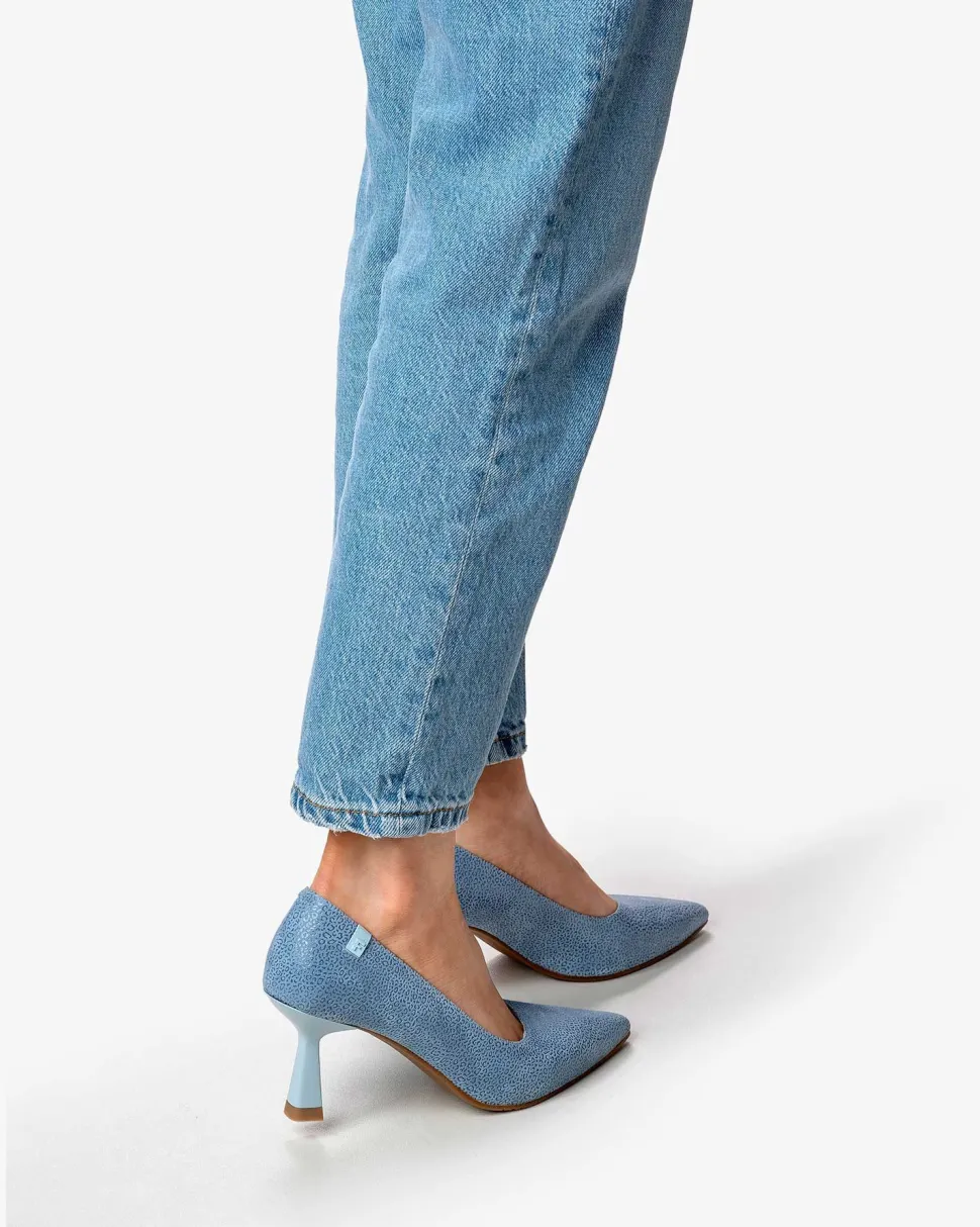 Pumps>Floris van Bommel Pointi 01.08 Hellblau