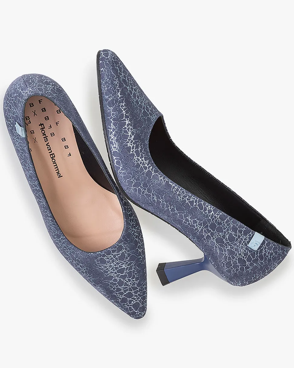 Pumps>Floris van Bommel Pointi 01.06 Hellblau