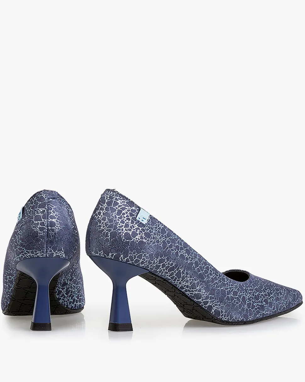 Pumps>Floris van Bommel Pointi 01.06 Hellblau