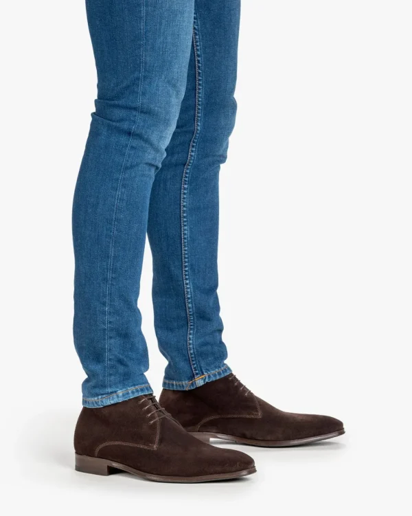 Casual im Büro | Business Schuhe>Floris van Bommel Raffa 05.02 Dunkelbraun