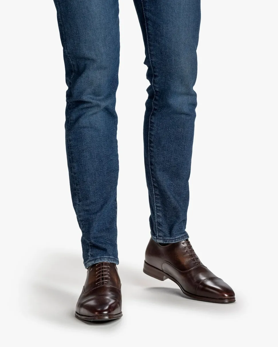 Hochzeit | Business Schuhe>Floris van Bommel Raffa 02.01 Dunkelbraun