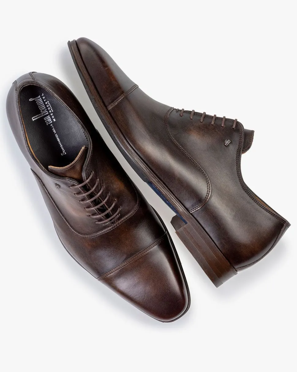 Hochzeit | Business Schuhe>Floris van Bommel Raffa 02.01 Dunkelbraun