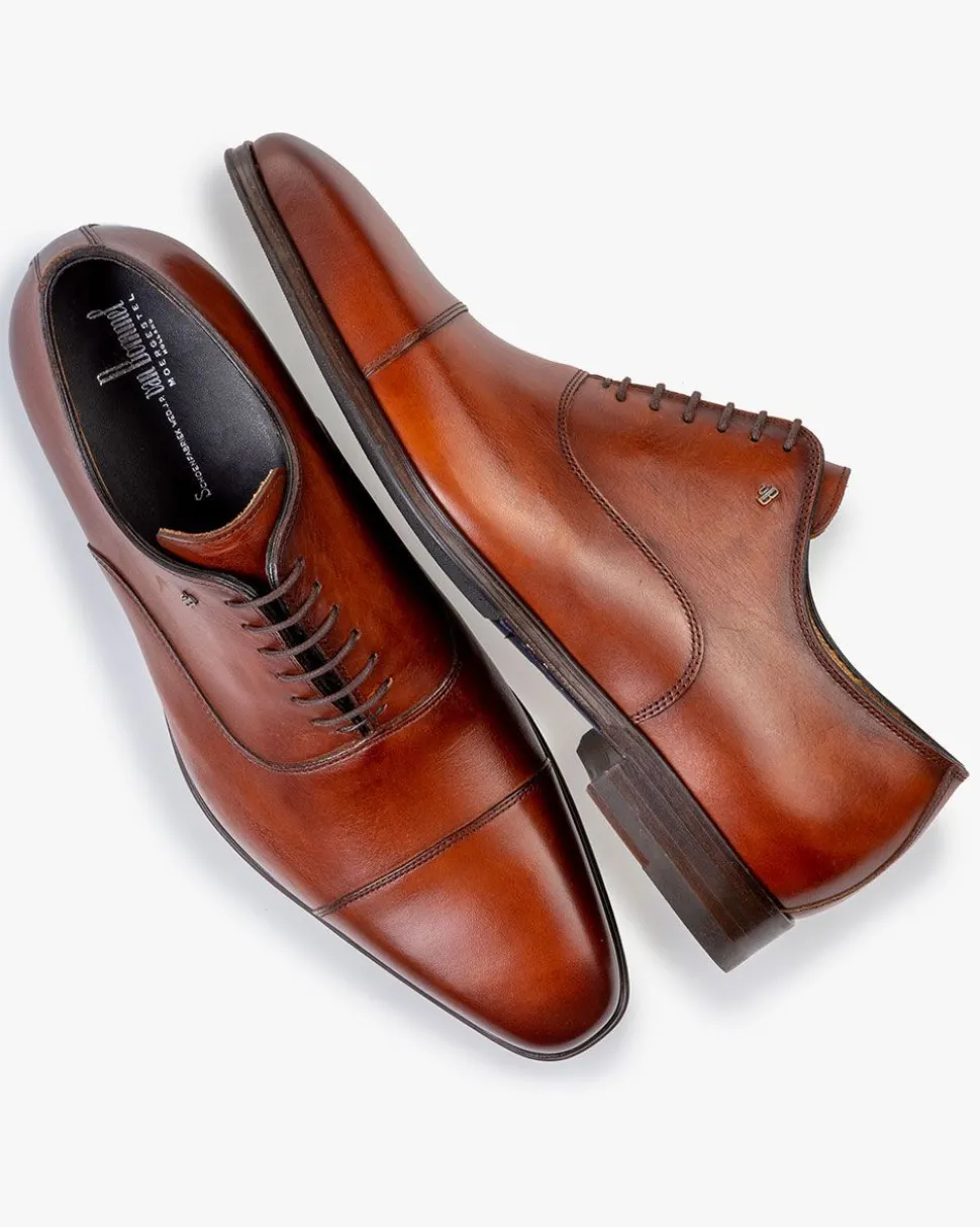 Schick im Büro | Business Schuhe>Floris van Bommel Raffa 02.00 Dunkelcognac