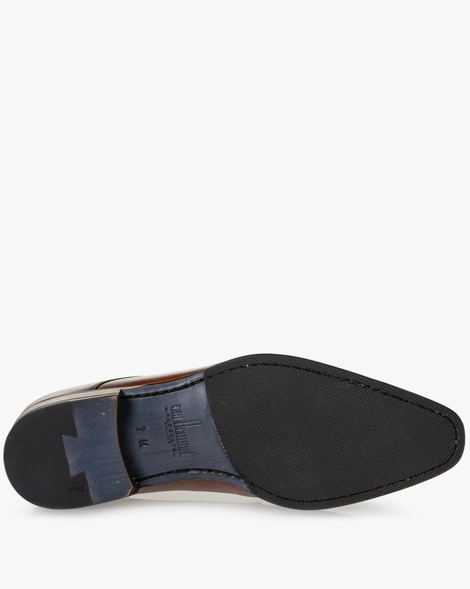 Schick im Büro | Business Schuhe>Floris van Bommel Raffa 05.00 Dunkelcognac