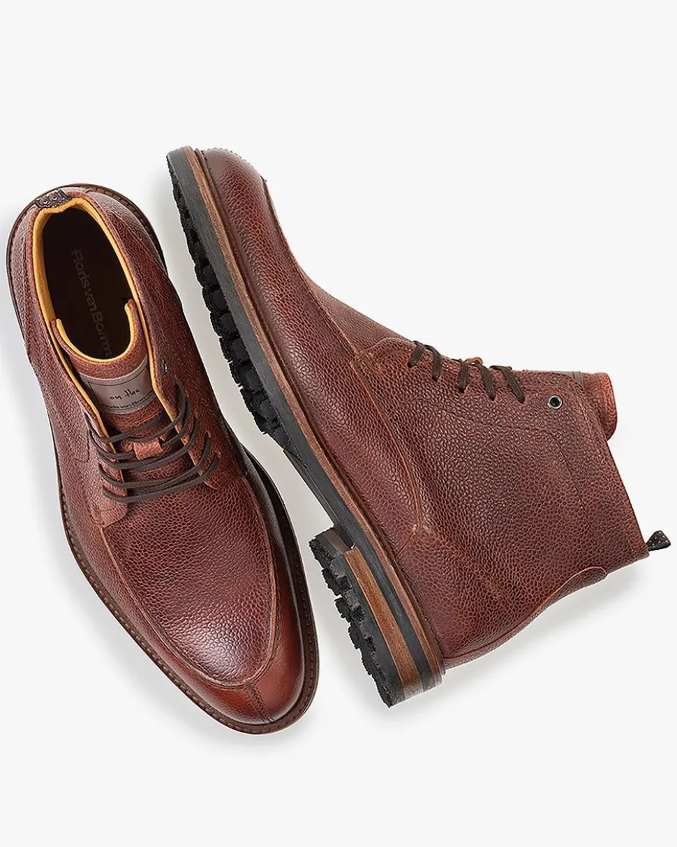 Hochwinter | Stiefeletten>Floris van Bommel Rocki 08.09 Cognac