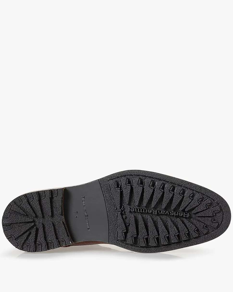 Hochwinter | Stiefeletten>Floris van Bommel Rocki 08.09 Cognac