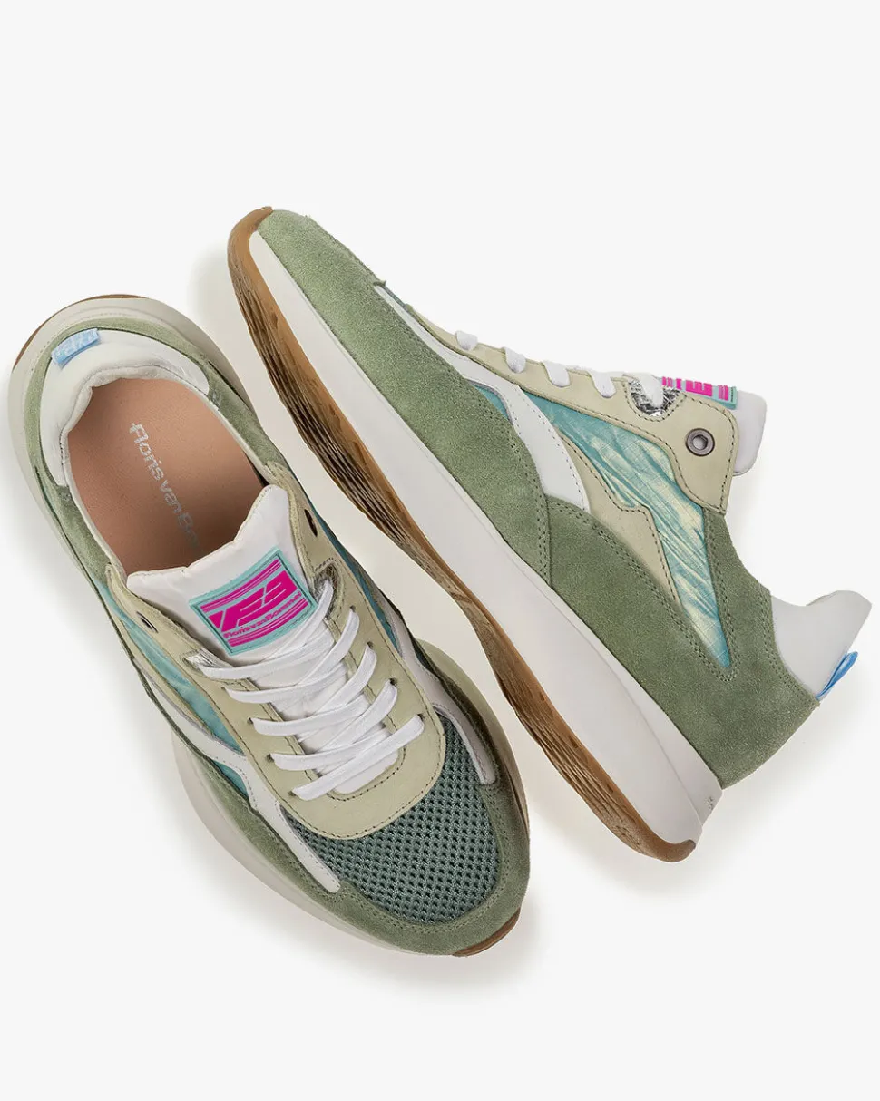 Sneaker>Floris van Bommel Savvi 02.04 Hellgrün