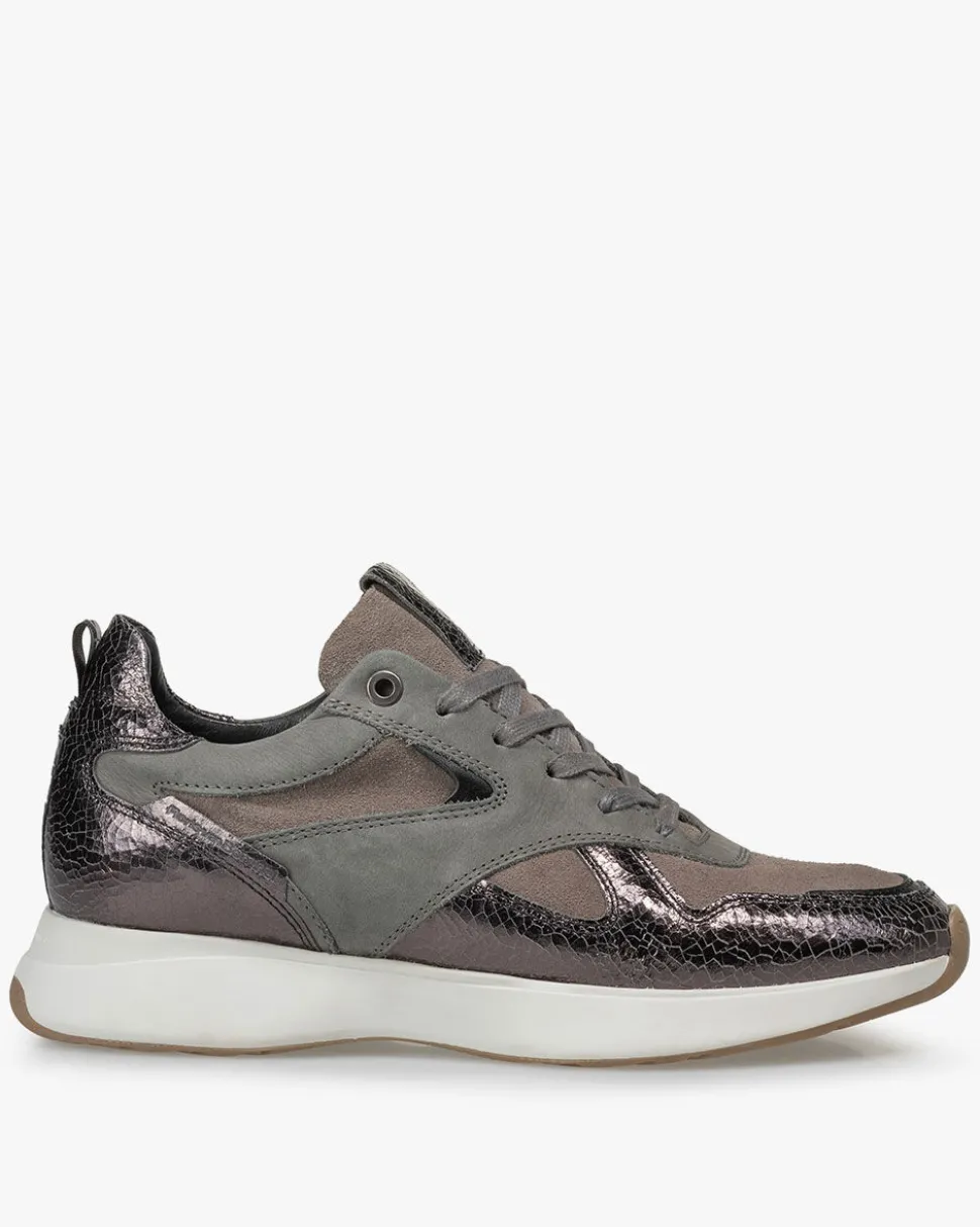 Sneaker>Floris van Bommel Savvi 01.02 Grau