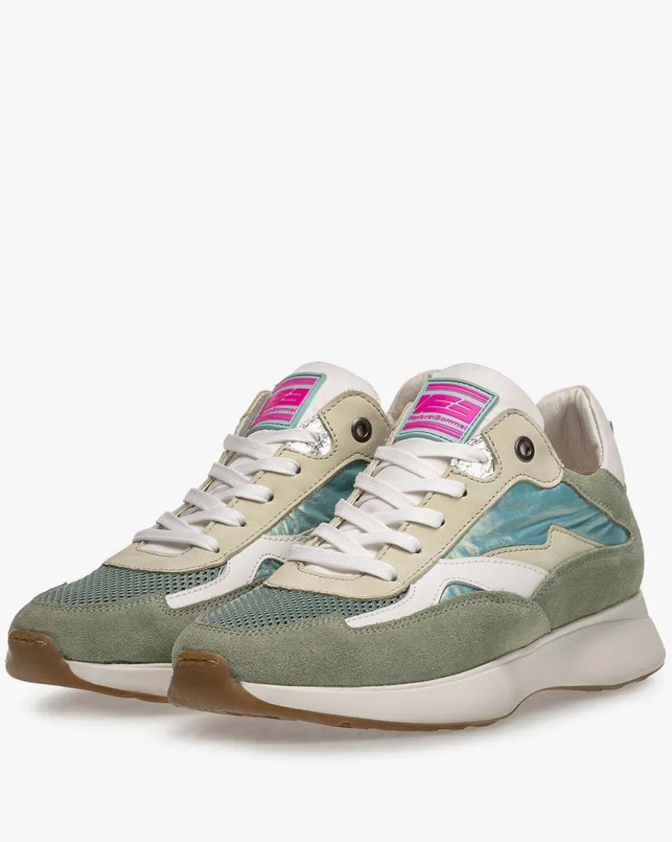 Sneaker>Floris van Bommel Savvi 02.04 Hellgrün