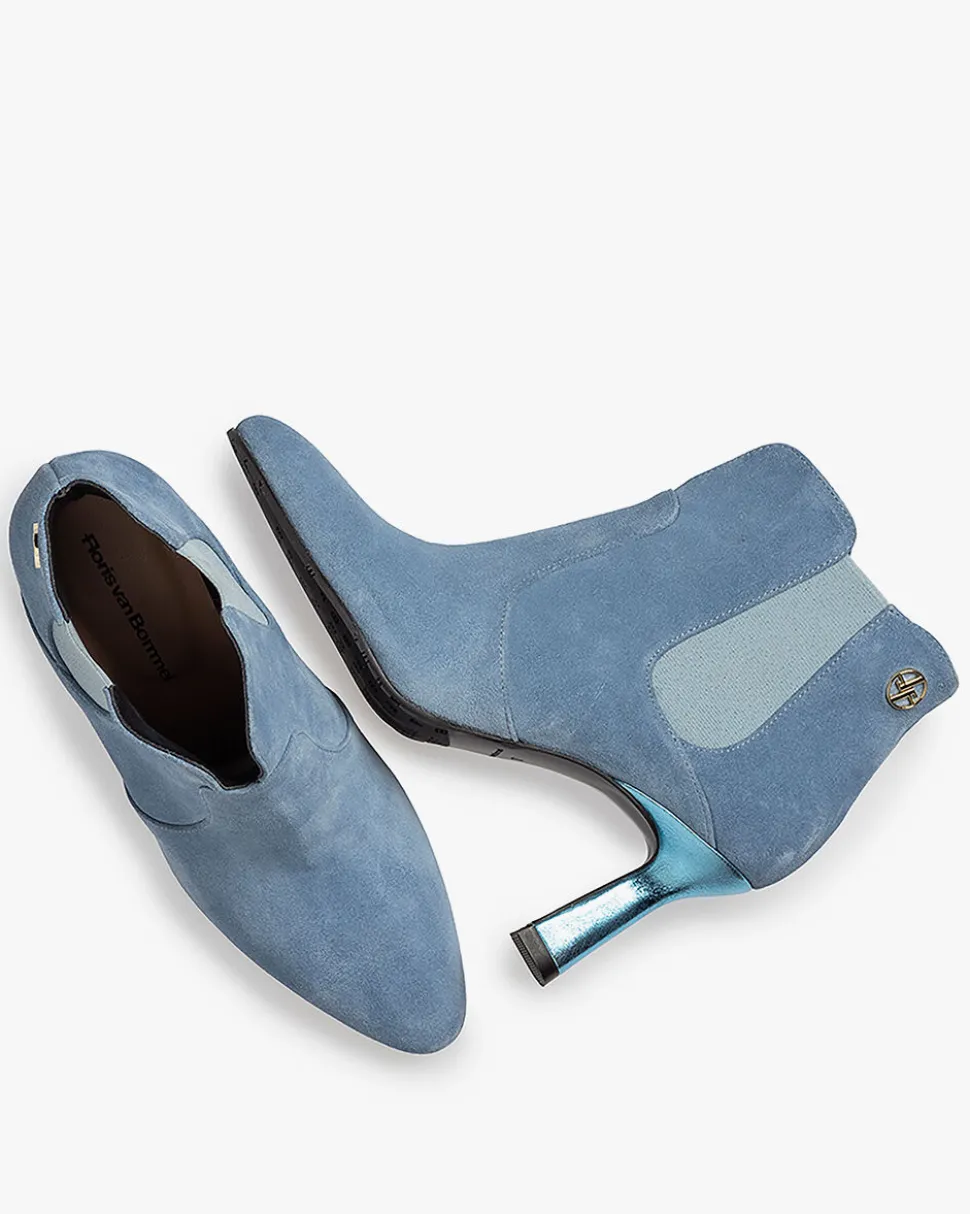 Chelsea Boots | Stiefeletten>Floris van Bommel Saxi 03.03 Hellblau