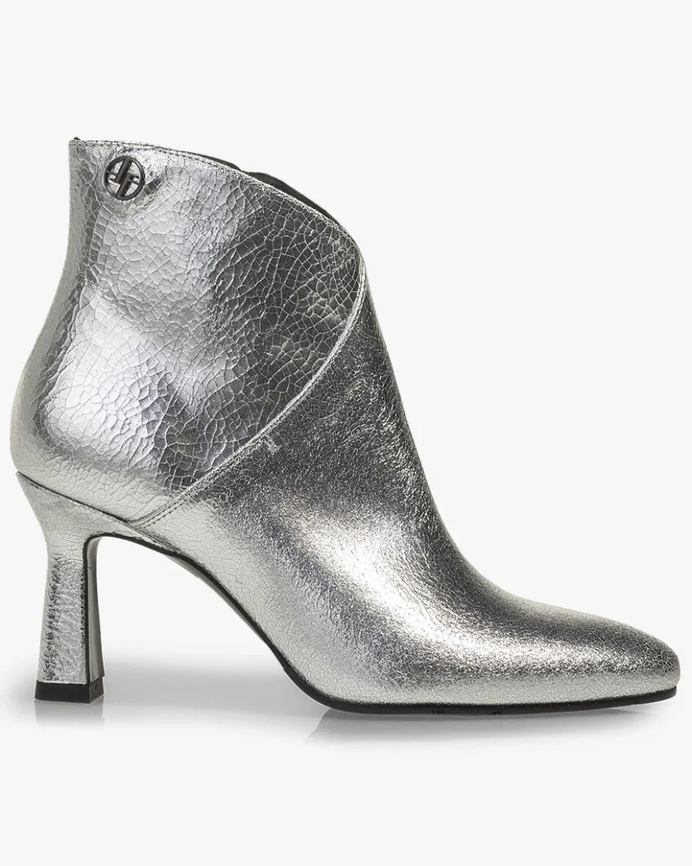 Weekend | Stiefeletten>Floris van Bommel Saxi 02.09 Silber