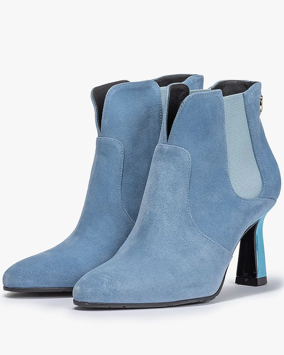 Chelsea Boots | Stiefeletten>Floris van Bommel Saxi 03.03 Hellblau