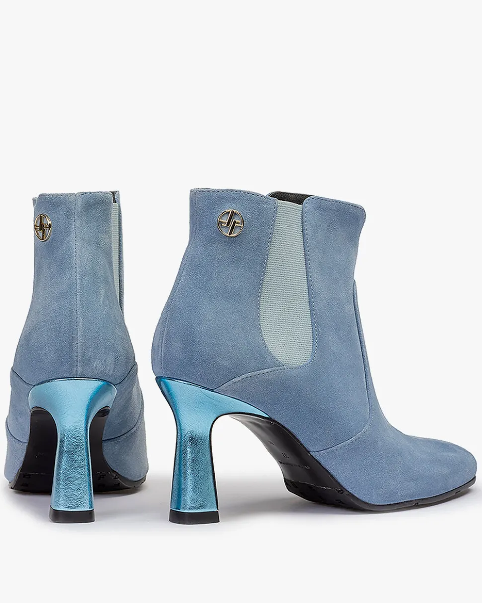 Chelsea Boots | Stiefeletten>Floris van Bommel Saxi 03.03 Hellblau