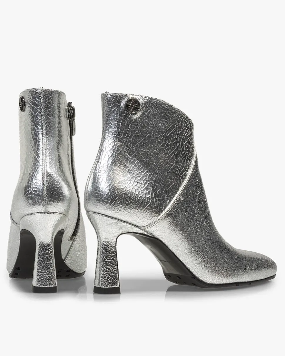 Weekend | Stiefeletten>Floris van Bommel Saxi 02.09 Silber