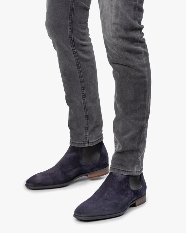 Chelsea Boots>Floris van Bommel Sella 05.01 Dunkelblau