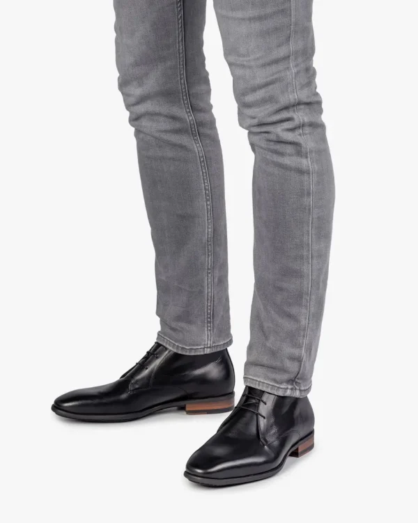 Business Schuhe | Schnürer>Floris van Bommel Sella 03.05 Schwarz