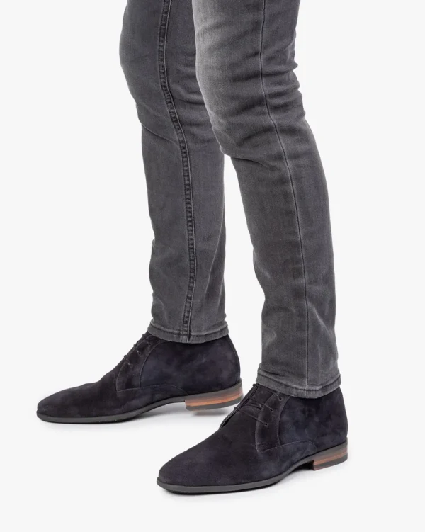 Schnürer | Stiefeletten>Floris van Bommel Sella 03.00 Dunkelblau