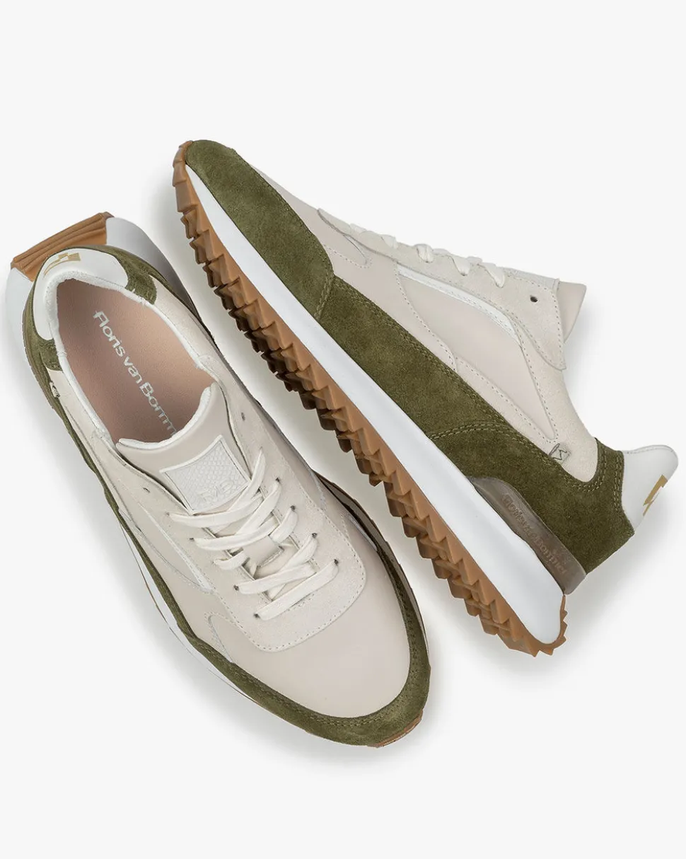 Sneaker>Floris van Bommel Sharki 09.02 Grün/Weiß