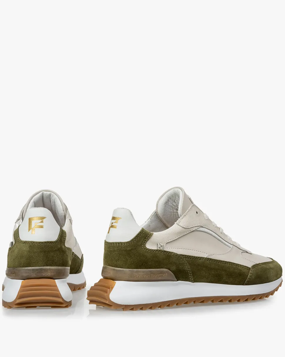 Sneaker>Floris van Bommel Sharki 09.02 Grün/Weiß