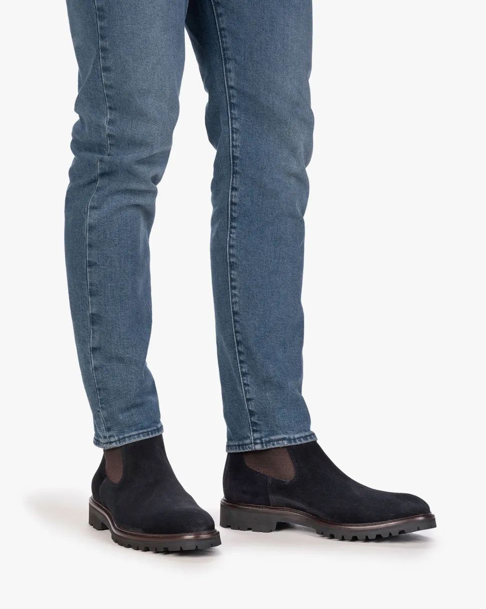 Hochwinter | Chelsea Boots>Floris van Bommel Sturdi 04.14 Schwarz