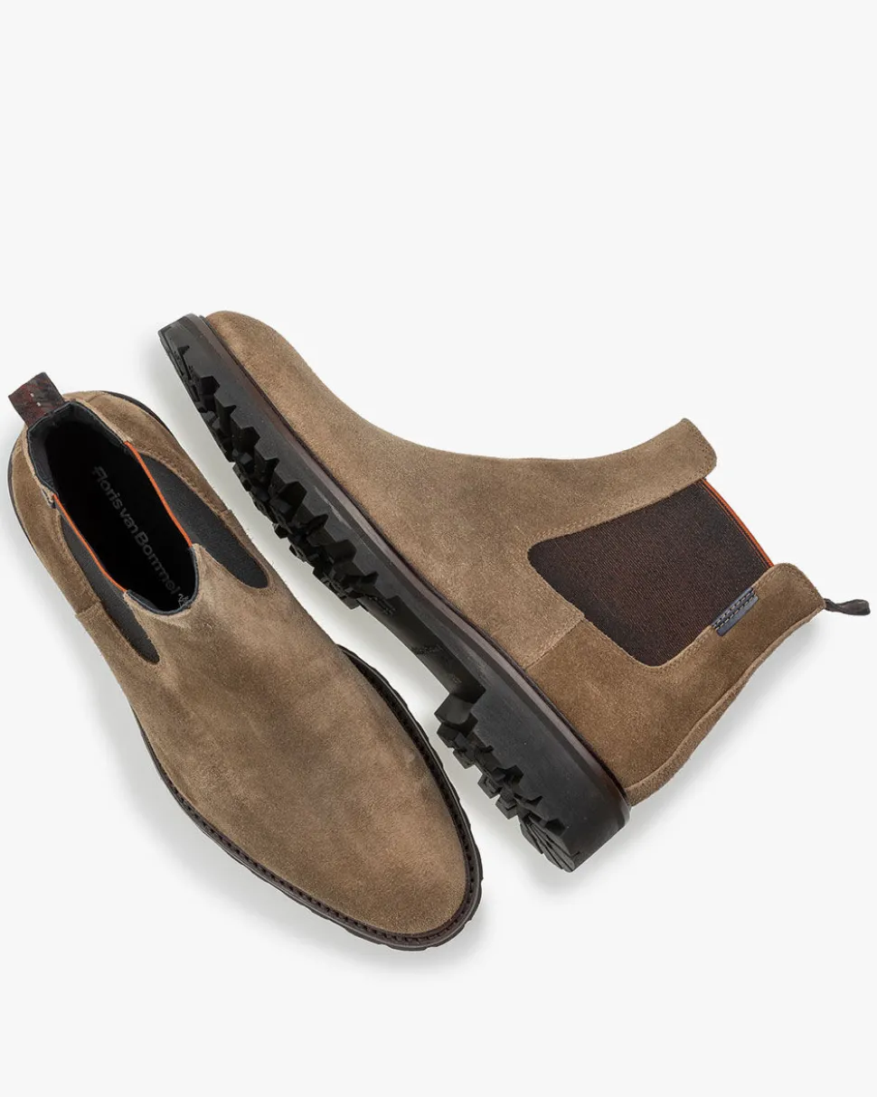 Casual im Büro | Chelsea Boots>Floris van Bommel Sturdi 04.09 Hellbraun