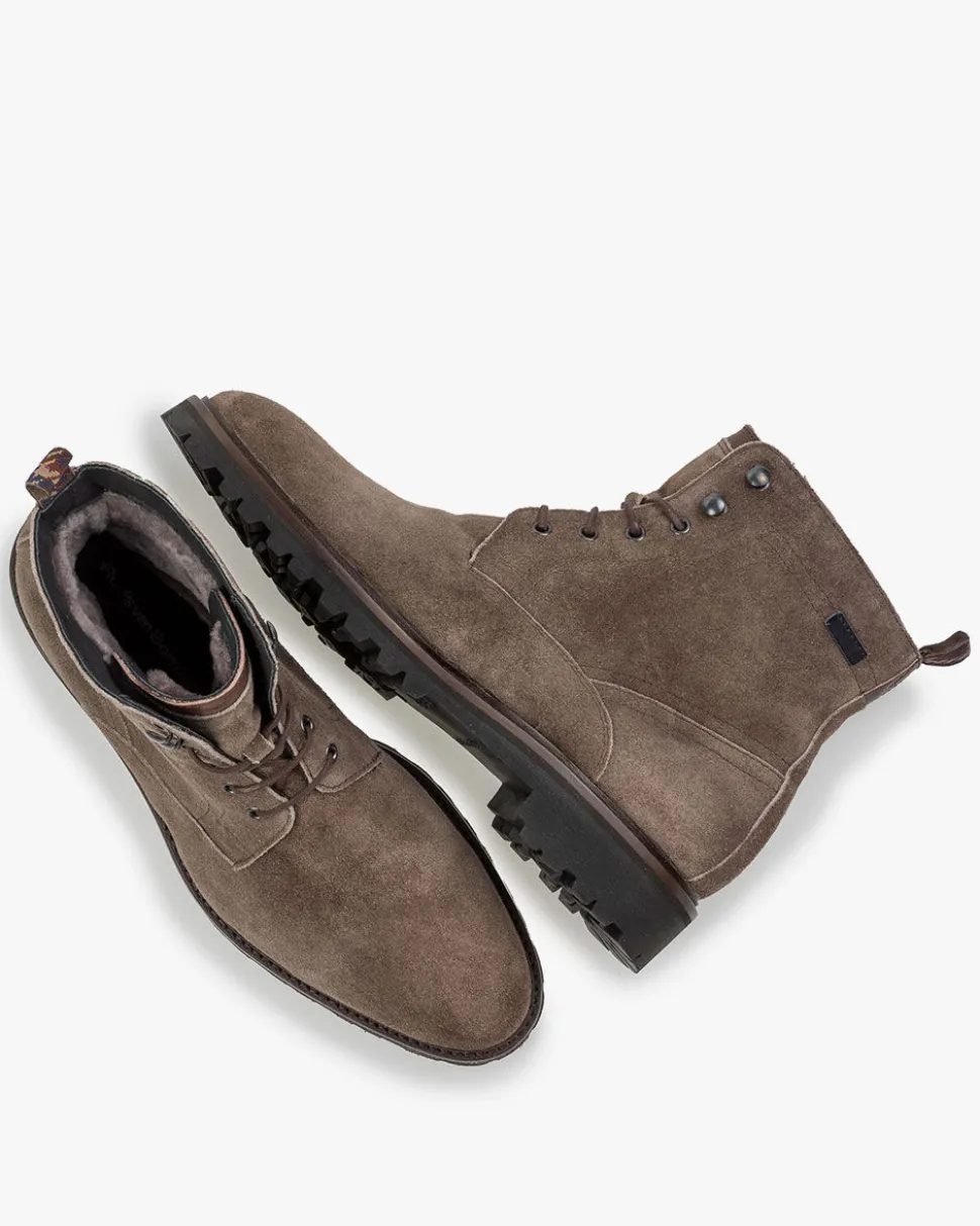 Hochwinter | Stiefeletten>Floris van Bommel Sturdi 07.01 Taupe