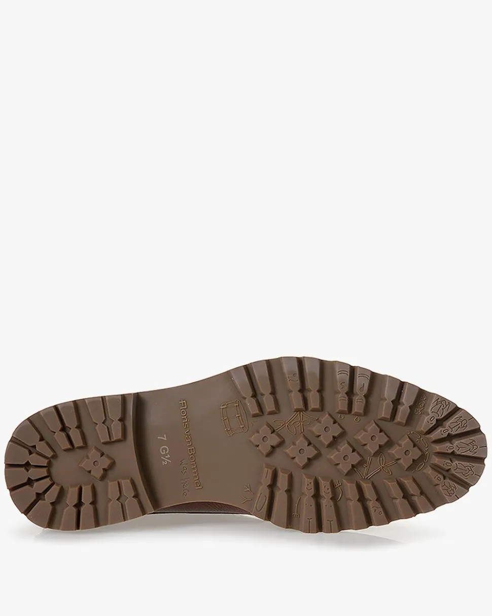 Casual im Büro | Stiefeletten>Floris van Bommel Sturdi 01.18 Cognac
