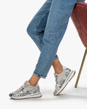 Sneaker>Floris van Bommel Sumi 03.15 Silber