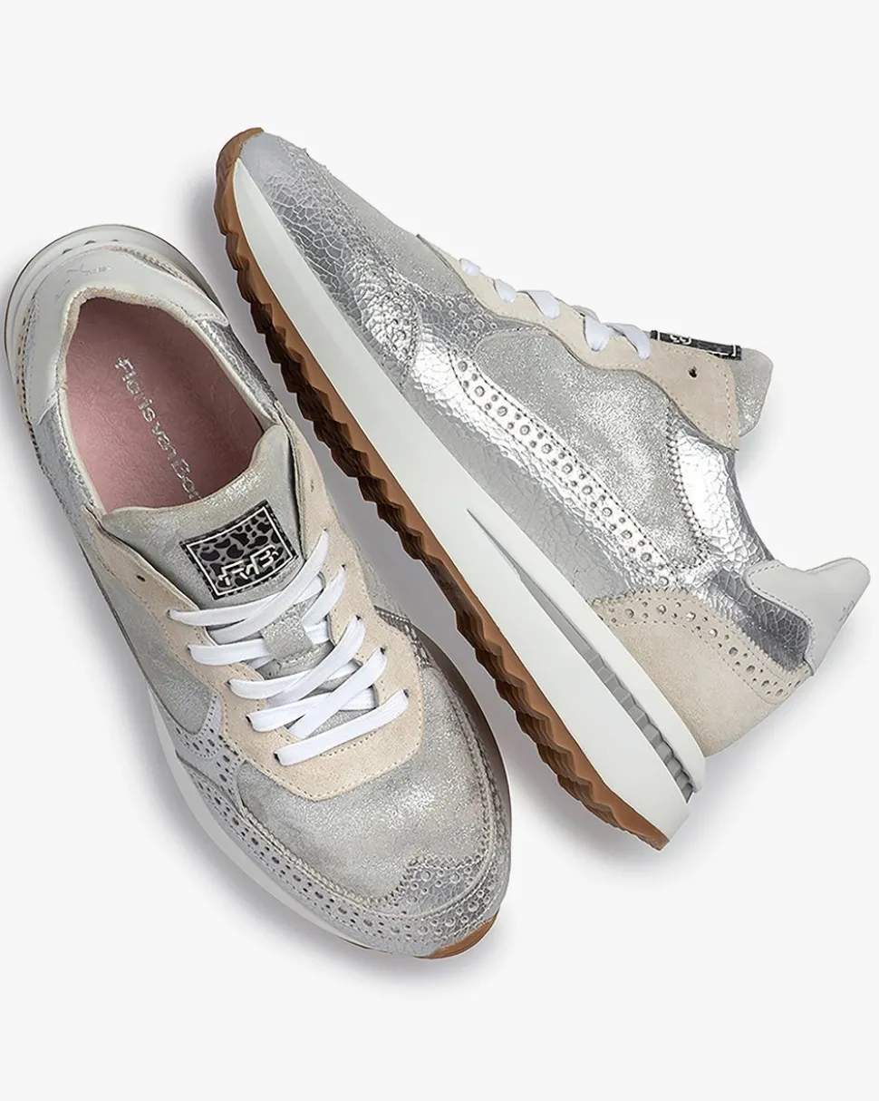 Sneaker>Floris van Bommel Sumi 07.03 Silber