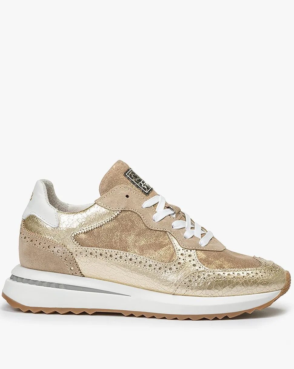Sneaker>Floris van Bommel Sumi 07.02 Gold