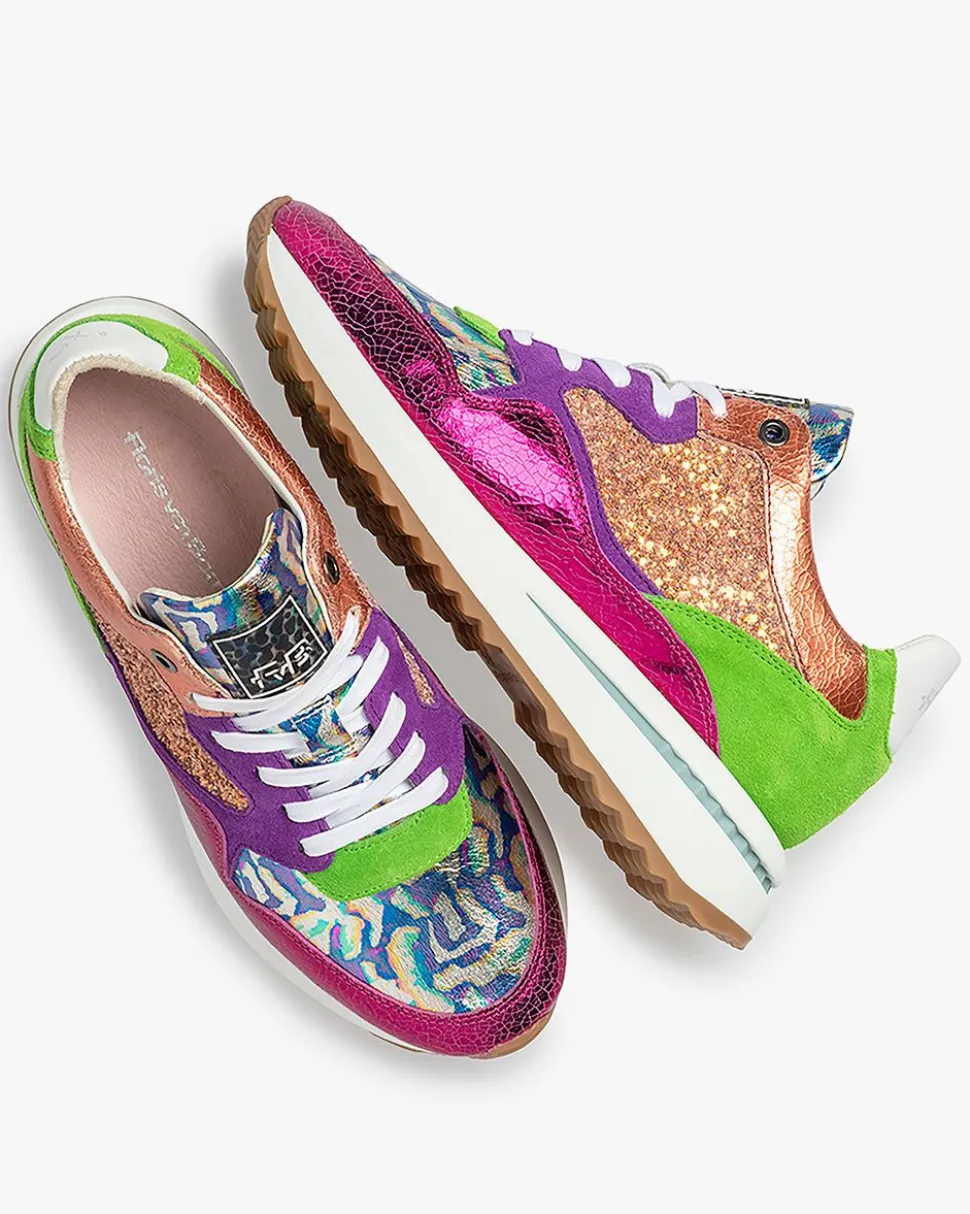 Sneaker>Floris van Bommel Sumi 06.14 Pink