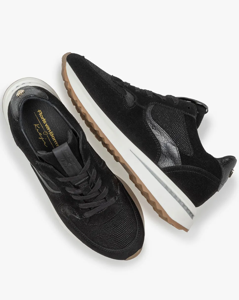 Sneaker>Floris van Bommel Sumi 03.08 Schwarz