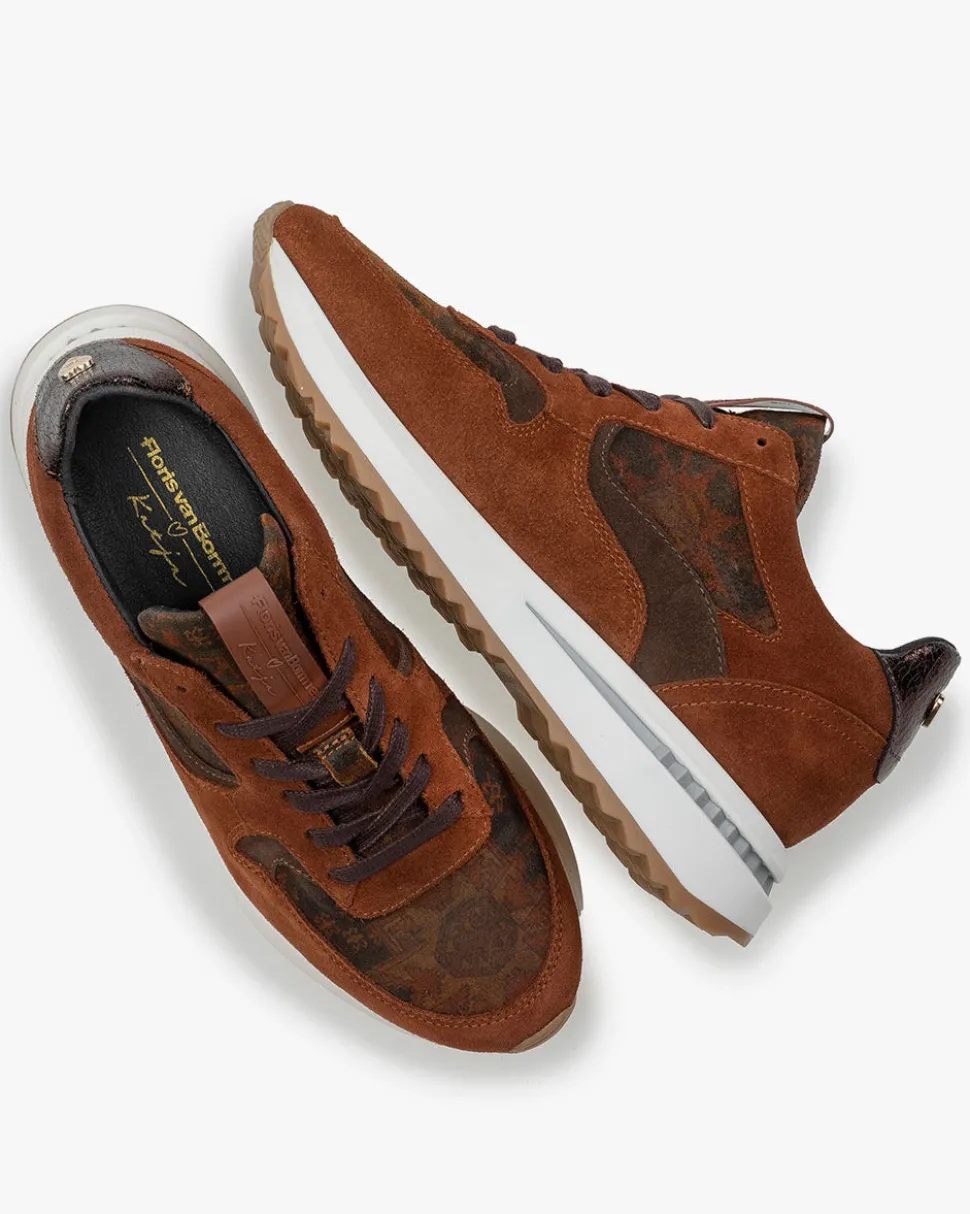 Sneaker>Floris van Bommel Sumi 03.07 Cognac