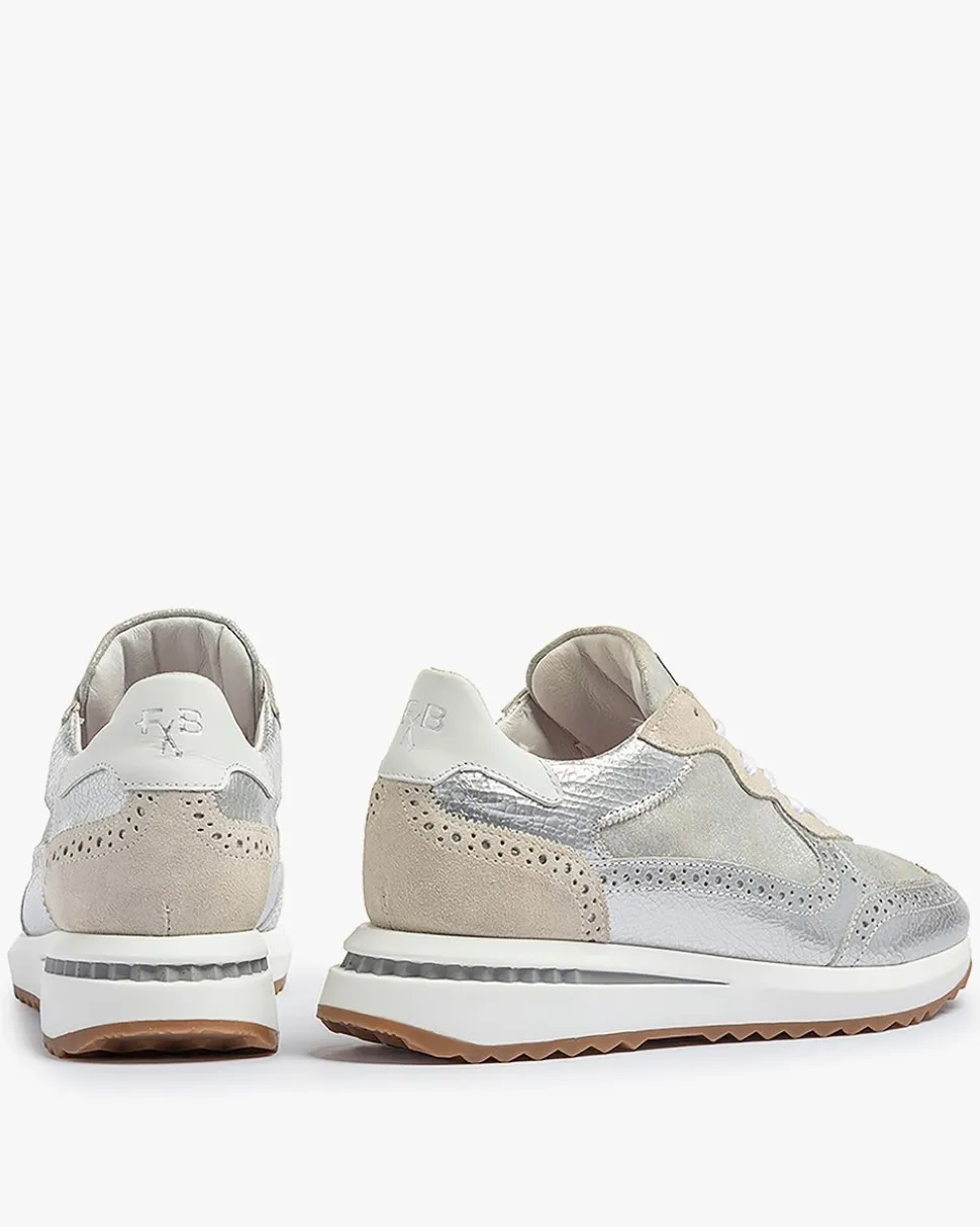 Sneaker>Floris van Bommel Sumi 07.03 Silber