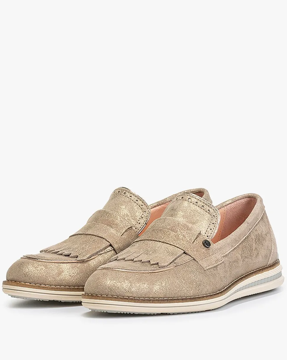 Loafers>Floris van Bommel Suqi 02.04 Gold