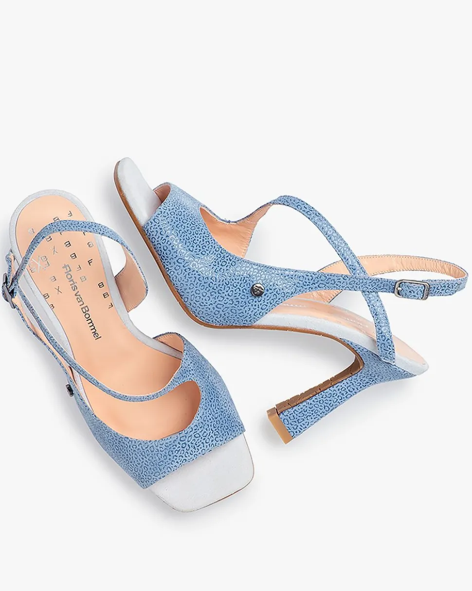 Sandalen>Floris van Bommel Tami 02.02 Hellblau