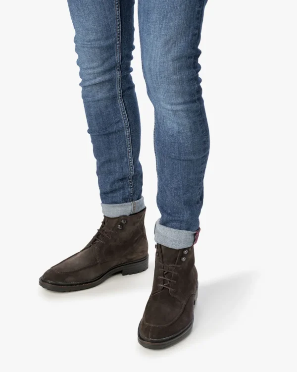 Hochwinter | Stiefeletten>Floris van Bommel Tanda 02.00 Dunkelbraun