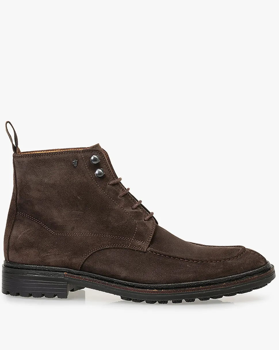 Hochwinter | Stiefeletten>Floris van Bommel Tanda 02.00 Dunkelbraun