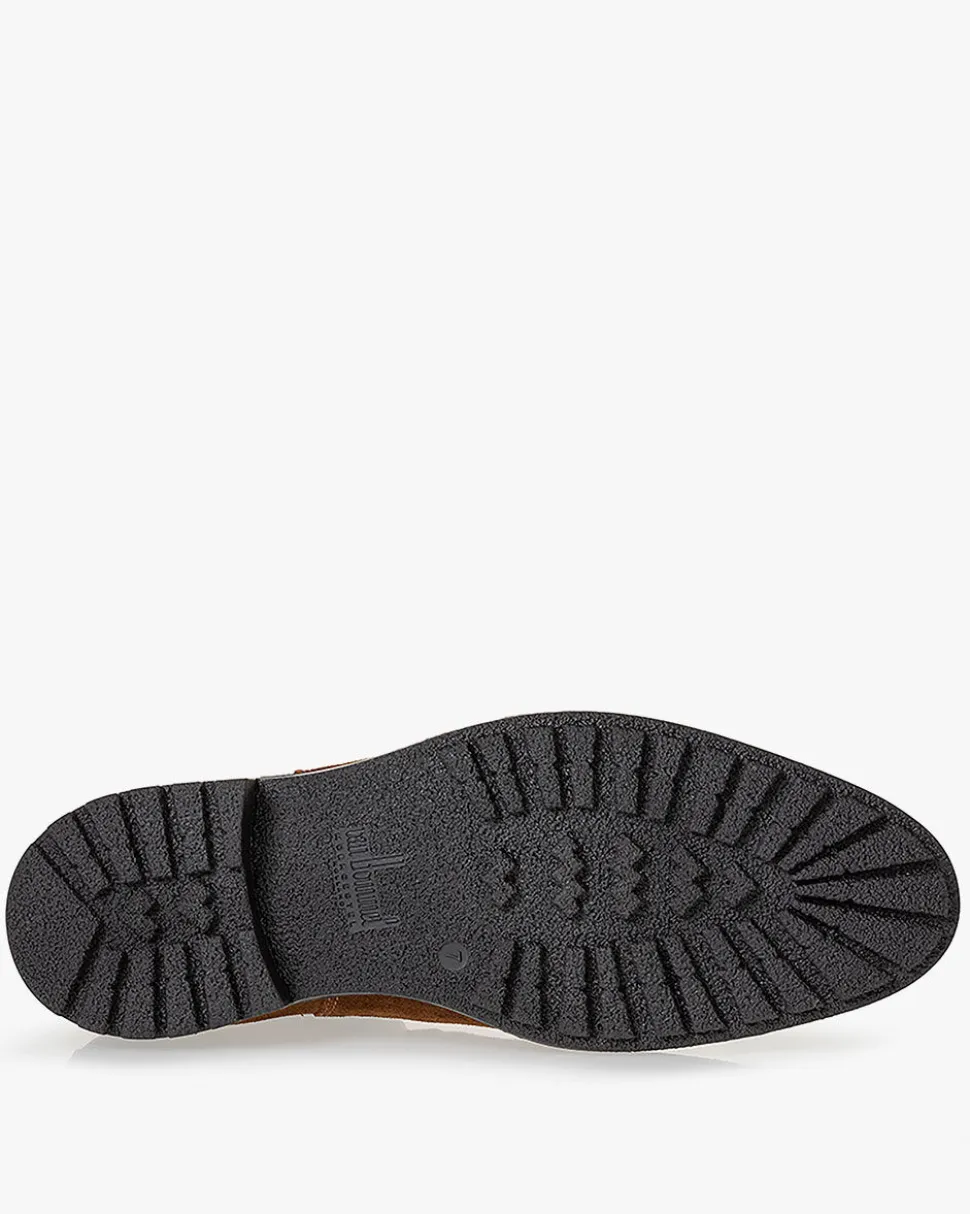 Hochwinter | Chelsea Boots>Floris van Bommel Tanda 03.12 Braun
