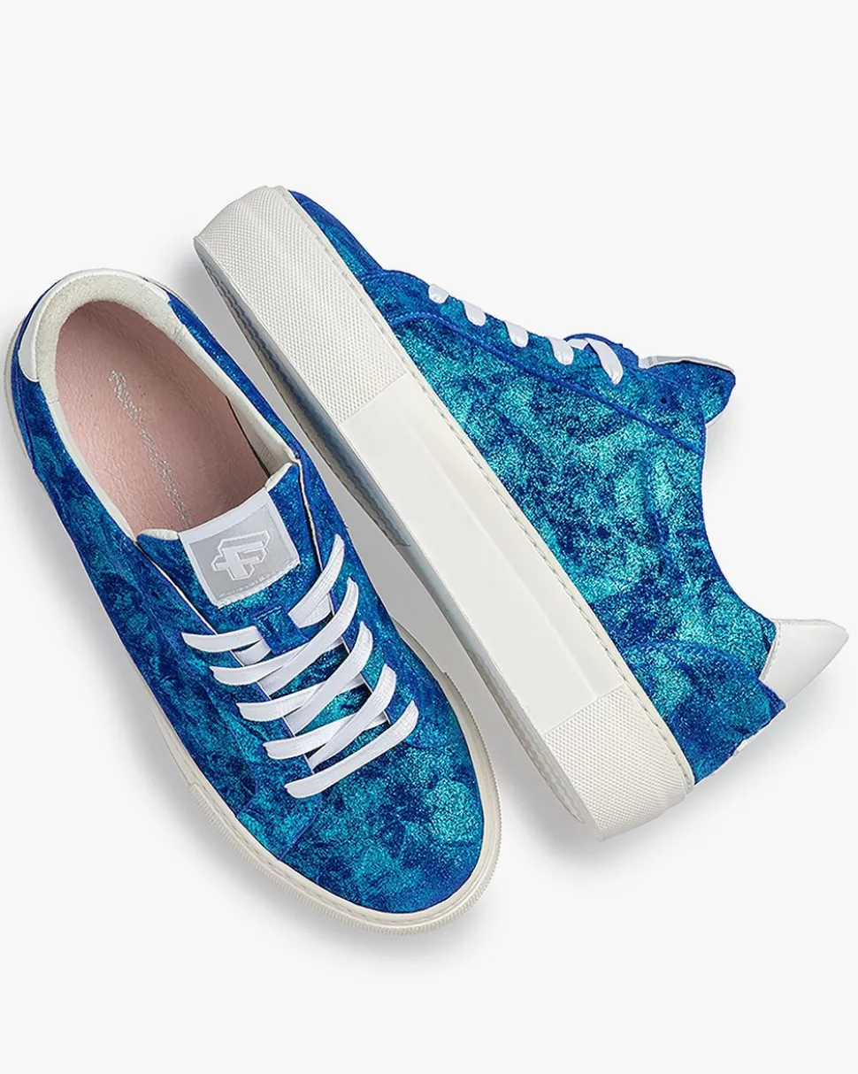 Sneaker>Floris van Bommel Vinni 05.46 Blau
