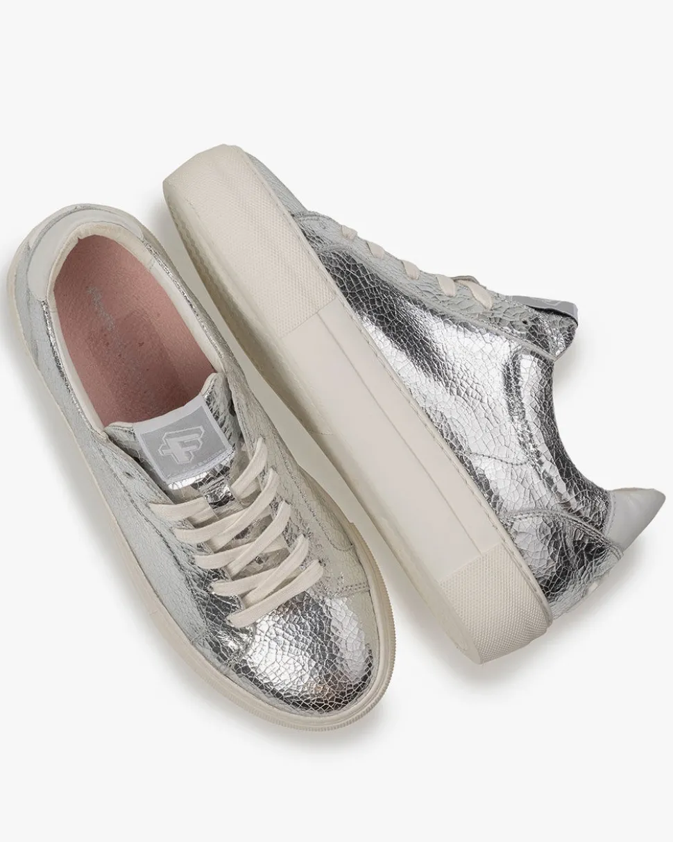Sneaker>Floris van Bommel Vinni 05.34 Silber