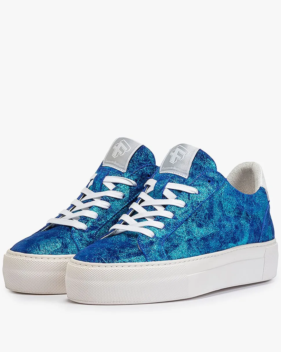 Sneaker>Floris van Bommel Vinni 05.46 Blau