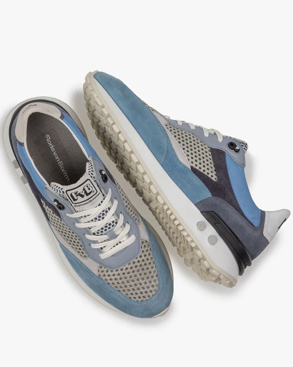 Sneaker>Floris van Bommel Vinti 07.01 Hellblau