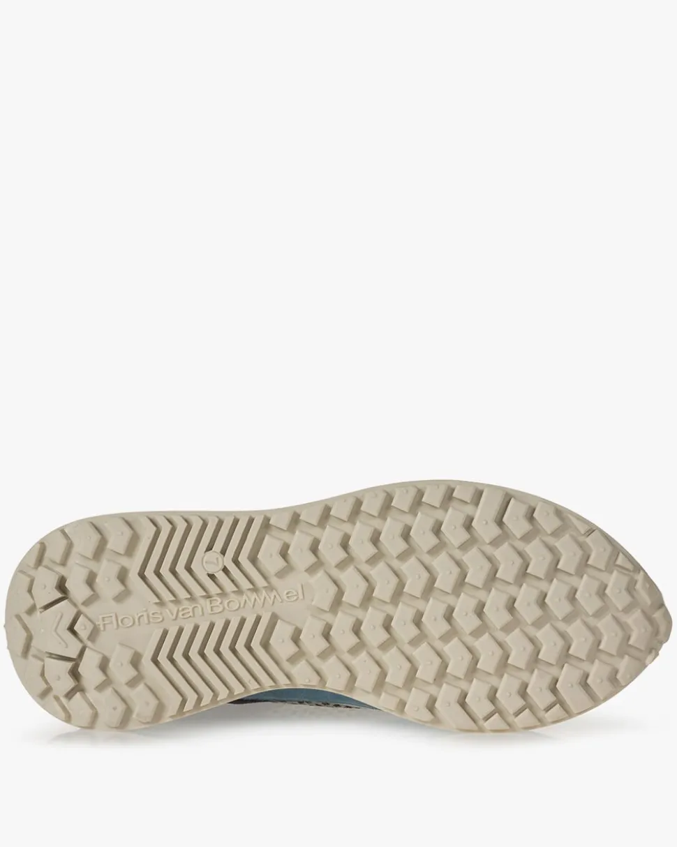 Sneaker>Floris van Bommel Vinti 07.01 Hellblau