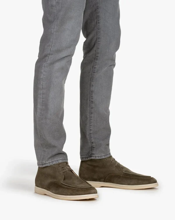 Casual im Büro | Stiefeletten>Floris van Bommel Volta 01.20 Grün