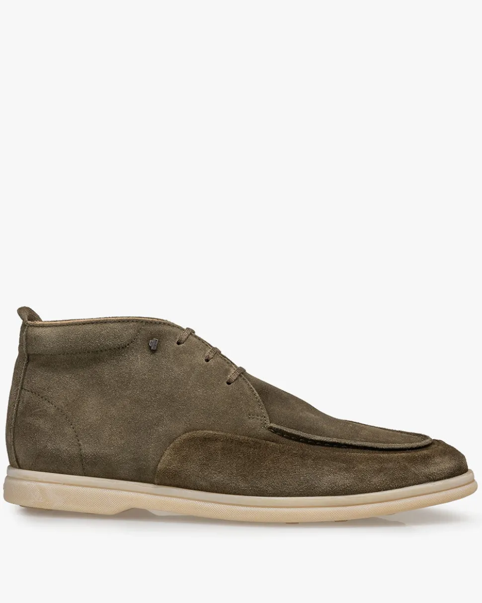 Casual im Büro | Stiefeletten>Floris van Bommel Volta 01.20 Grün